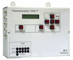 Газоанализатор стационарный с индикацией, звезда ОКА-92Т-O2-NO2